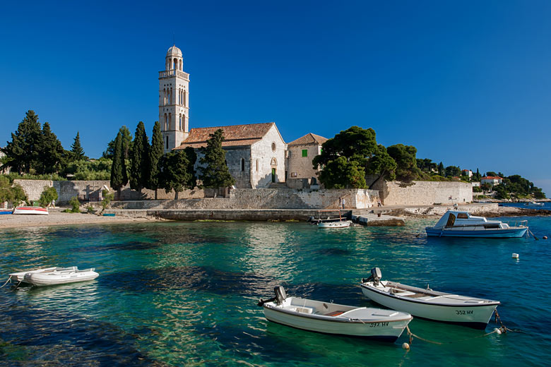 Franciscan monastery on the nearby island of Hvar, Croatia © Nolte Lourens - Fotolia.com