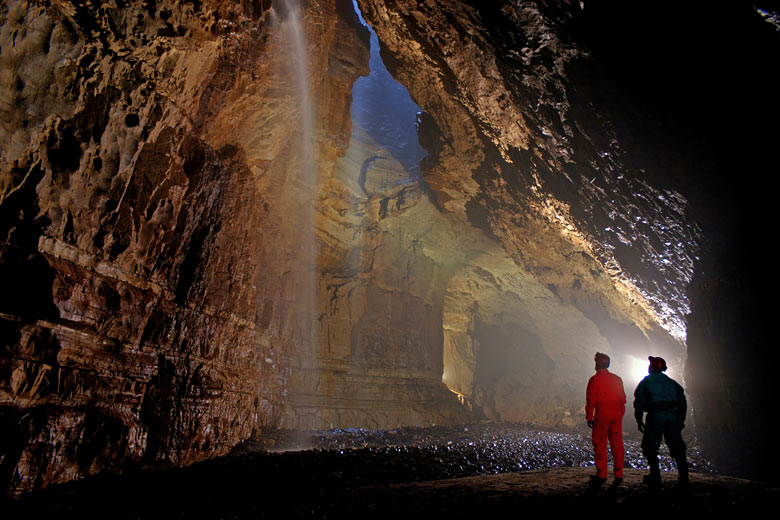 The Main Chamber of Gaping Gill © Basher BPC - courtesy of Yorkshire Dales National Park