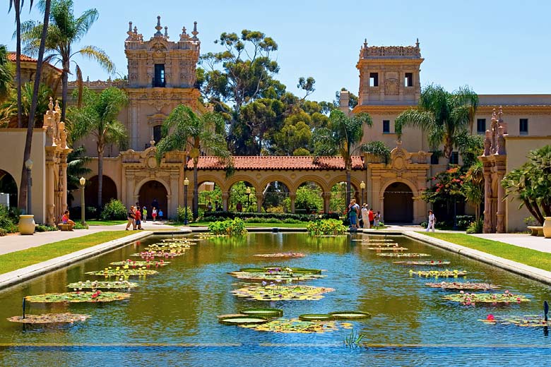 Explore the grounds of Balboa Park