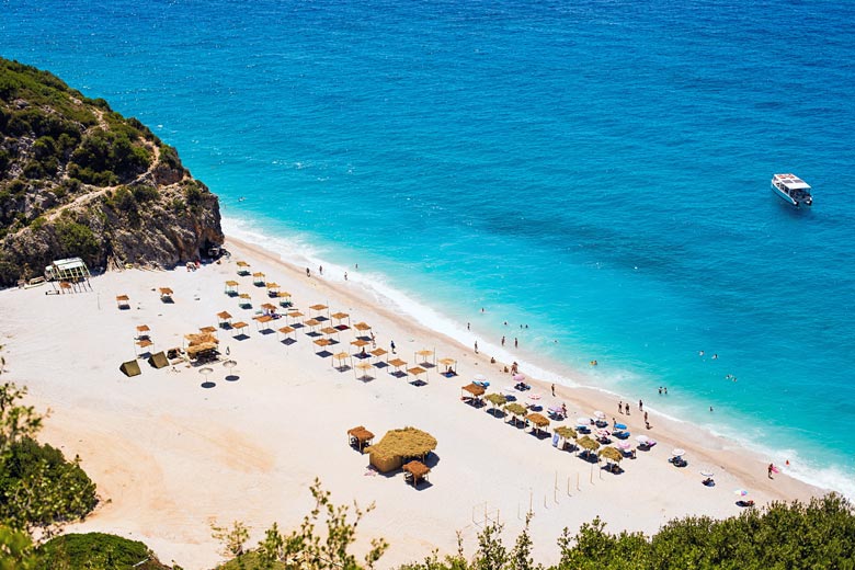Secluded Gjipe Beach, Albania