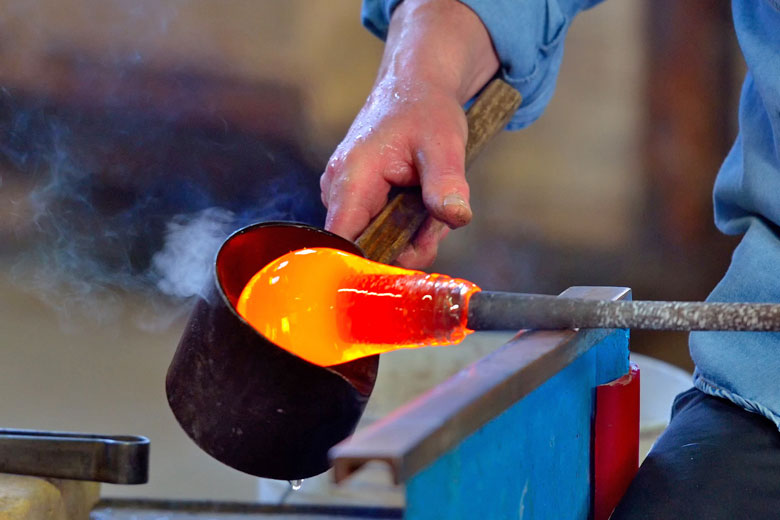 Glass blowing, Murano Island, Venice