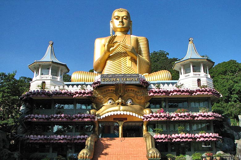 The Golden Temple at Dambulla