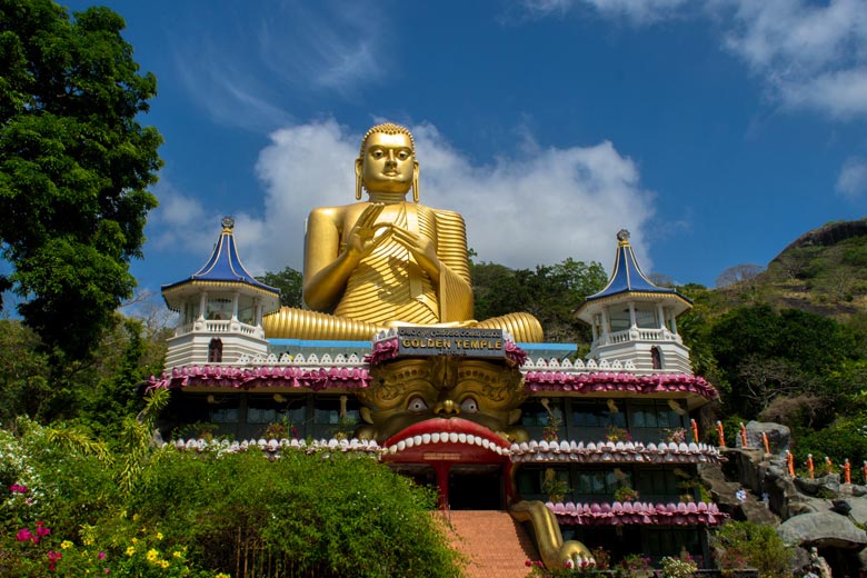 Part of the Golden Temple complex at Dambulla, Sri Lanka © Mlnuwan - Fotolia.com