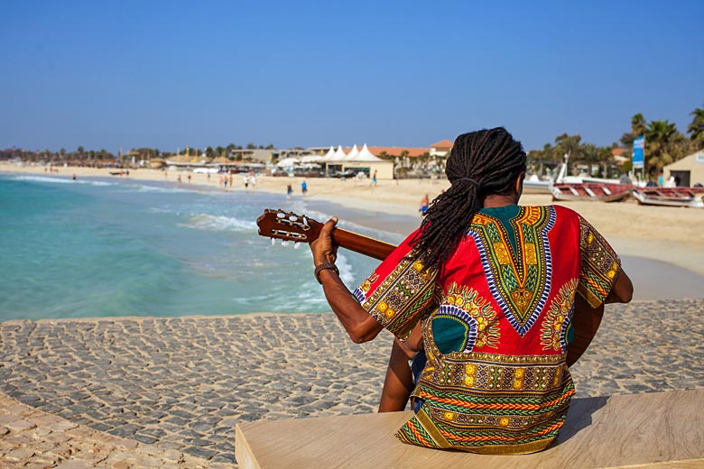 Cape Verde has an eclectic music scene