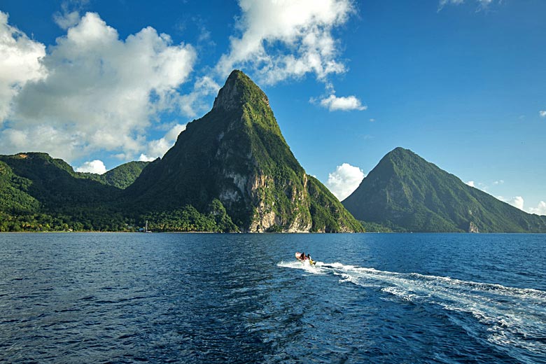 Heading for Petit Piton which rises almost vertically to 2,400 ft © dChris - Flickr Creative Commons