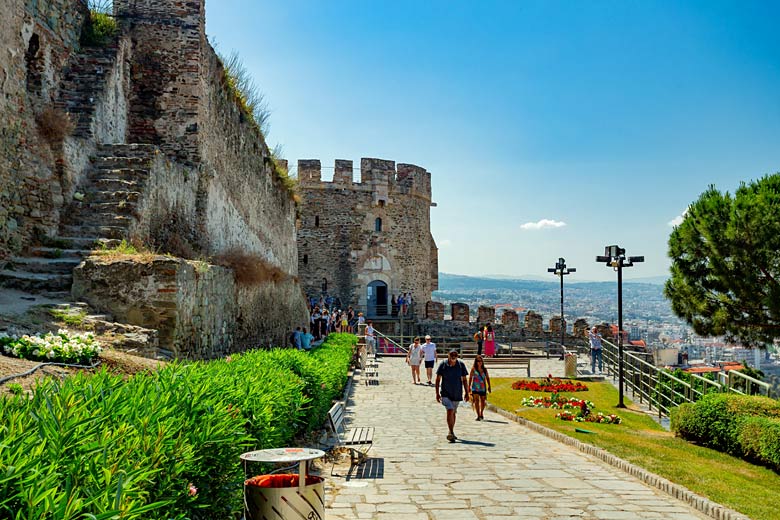 Visit the Byzantine fortress of Heptapyrgion
