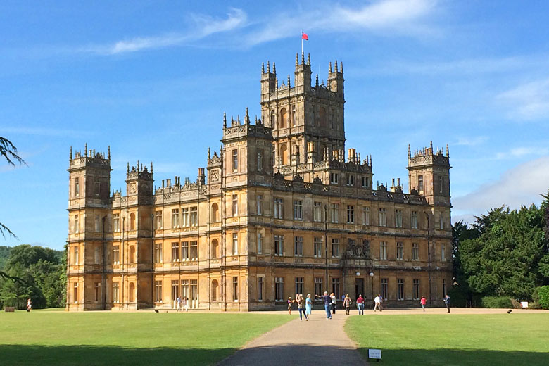 Grade I-listed Highclere Castle, Wiltshire