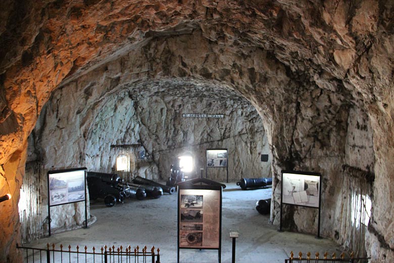 Inside the historic siege tunnels