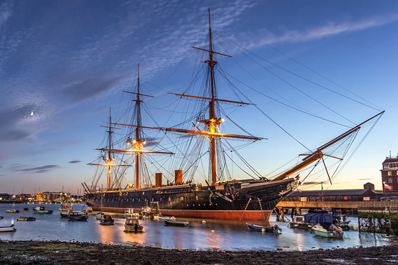 HMS Warrior, Portsmouth Historic Dockyard - © Linas - Adobe Stock Image