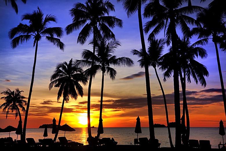 Weather forecast? Sunset over the Andaman Sea, Thailand