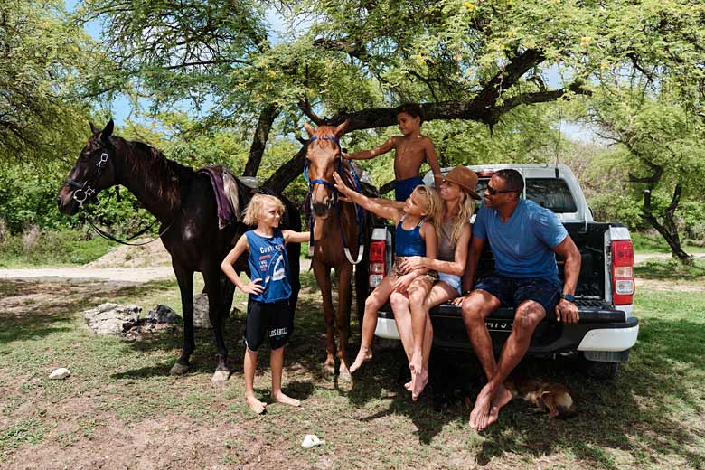 Meet the locals at this working plantation