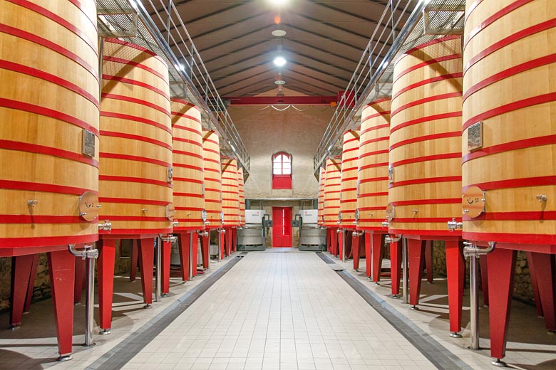 Inside Marqu&eacute;s de Riscal Winery