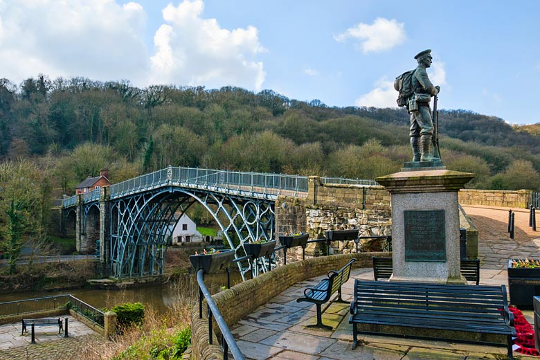 The UNESCO site of Ironbridge Gorge