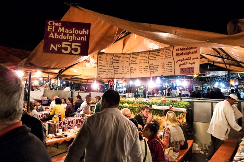 The Jemaa el Fna night market, Marrakech © Dan Lundberg - Flickr Creative Commons