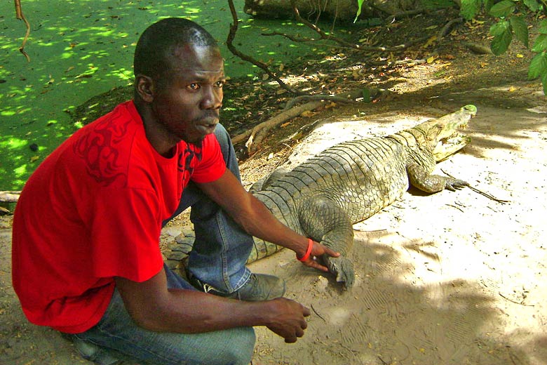 Kachikally Crocodile Pool, Gambia © Grashoofd - Wikimedia Commons