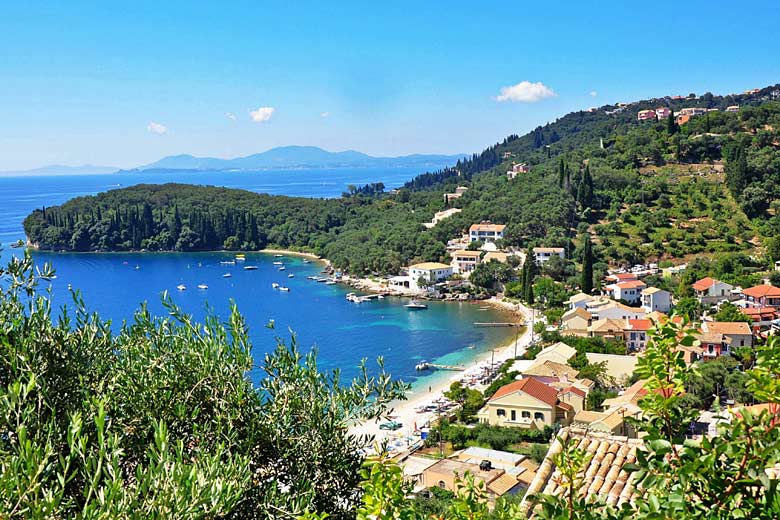 Kalami Bay Corfu, where Lawrence Durrell lived © Sangriana - Adobe Stock Image