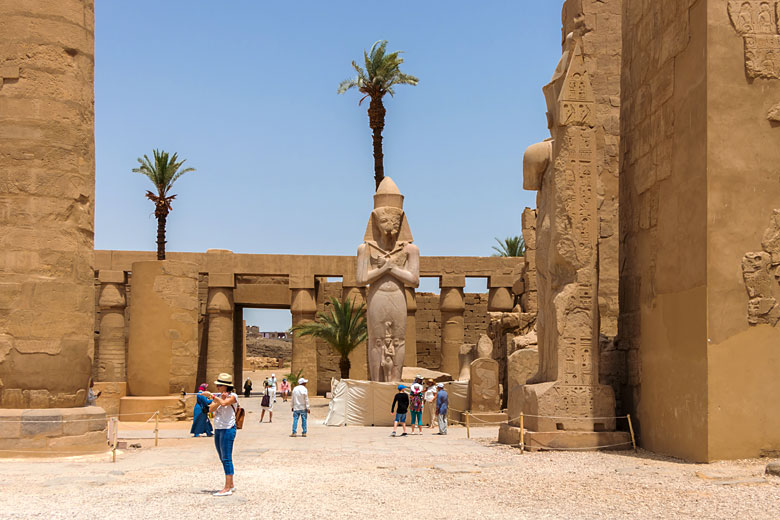 Exploring Karnak Temple in Luxor