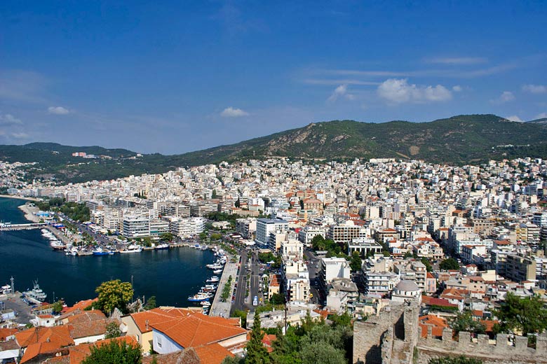 Kavala, view from the sixth century castle