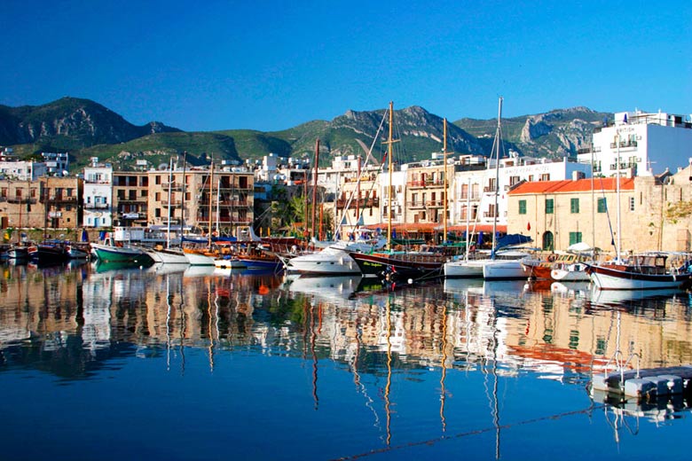 Kyrenia harbour, Northern Cyprus photo courtesy of North Cyprus Tourism
