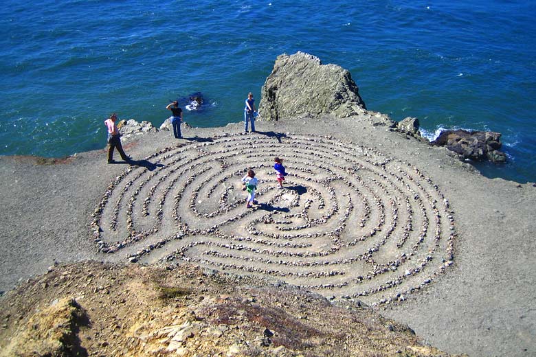 Labyrinth at Eagle's Point, Lands End © Rick - Flickr Creative Commons
