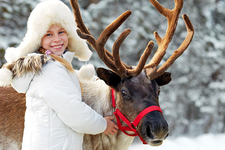 Children love Lapland at Christmas time © Natasnow - Adobe Stock Image