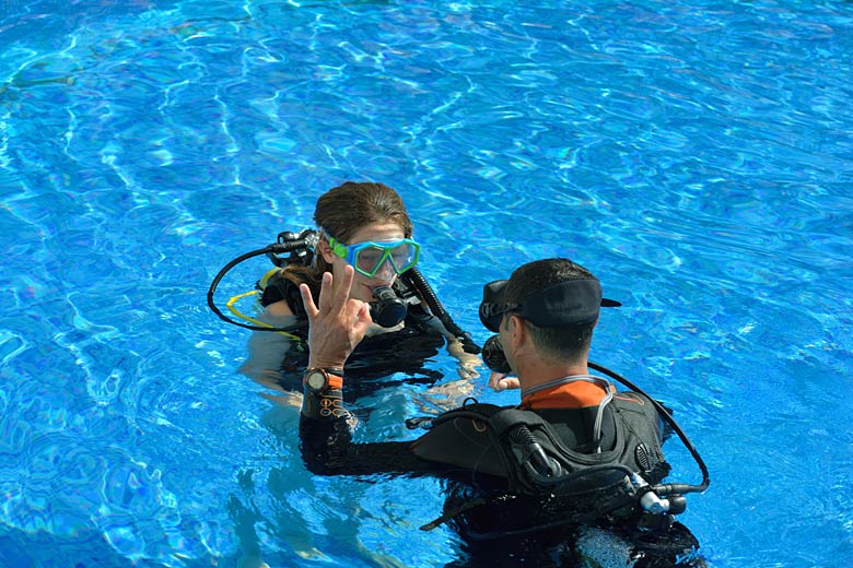 Learn to dive in the Maldives