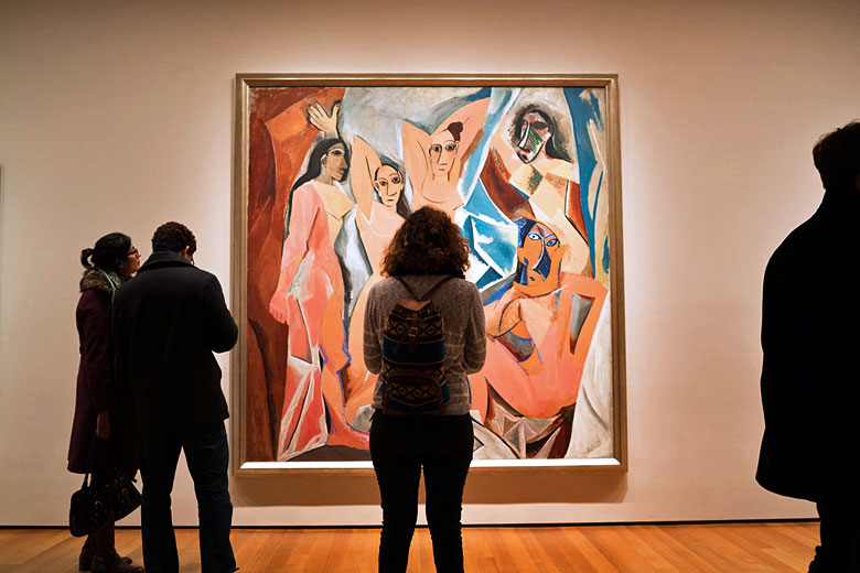 Les Demoiselles d'Avignon by Picasso, Museum of Modern Art, New York © Phil Roeder - Flickr Creative Commons