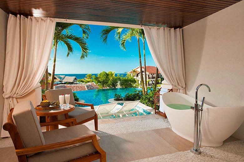 Enjoy the seaview from your very own Love Nest Butler Suite