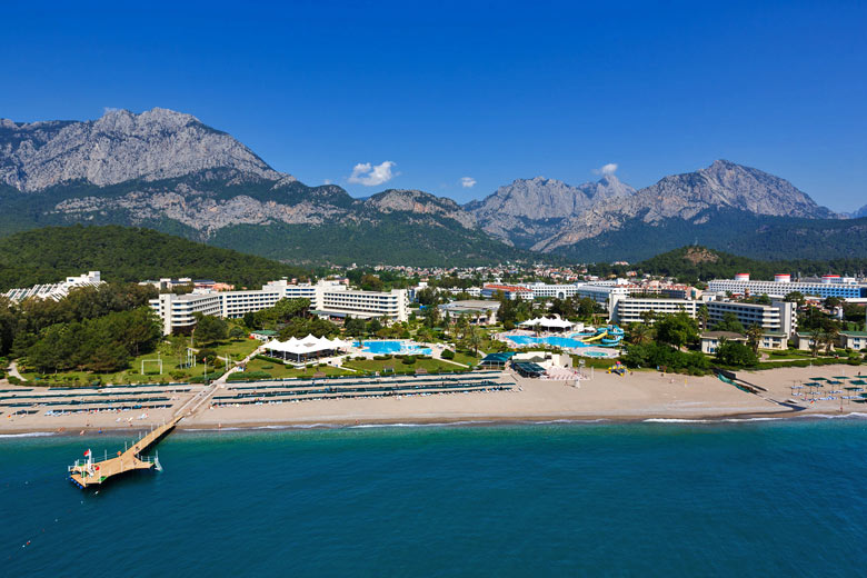 One of many hotels along the coast near Antalya, Turkey © Castenoid - Fotolia.com