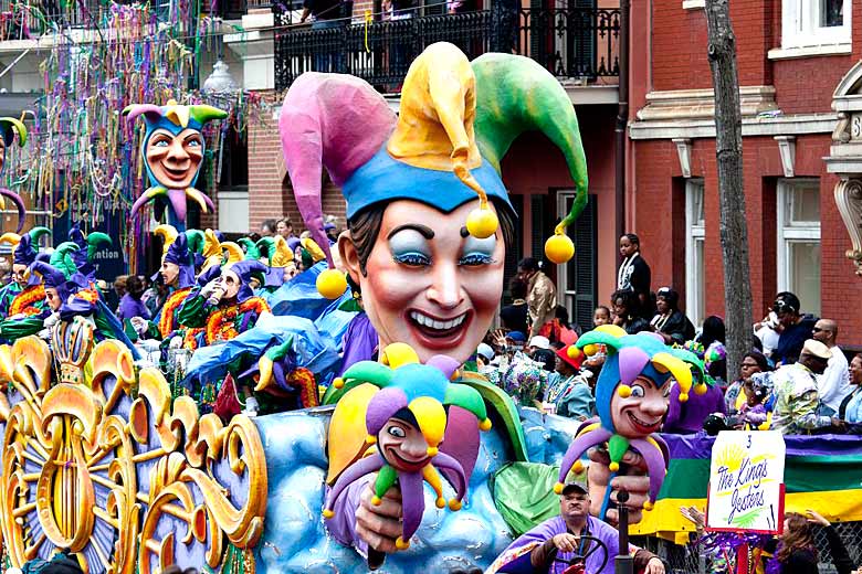 Mardi Gras Parade, New Orleans, Louisiana, USA © Carol M. Highsmith's America - Library of Congress