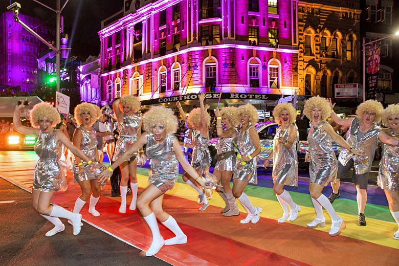 Sydney's Gay and Lesbian Mardi Gras is massive - photo courtesy of Destination NSW, Australia
