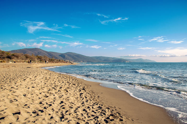 Maremma coast near Alberese, Tuscany, Italy