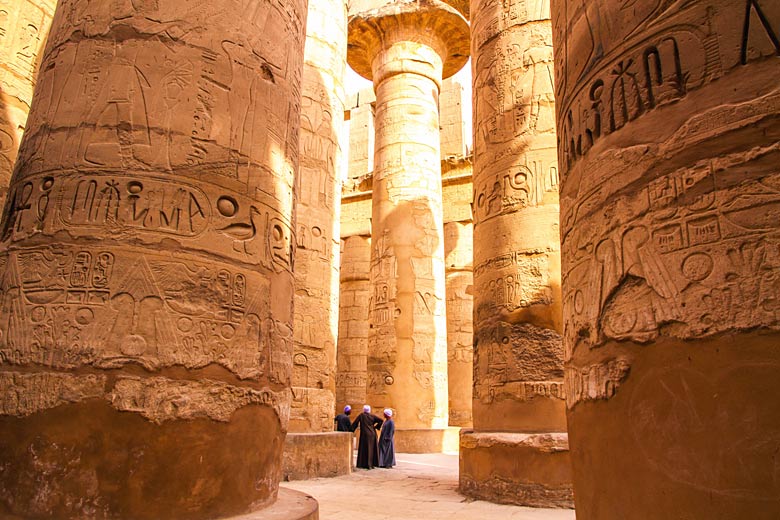 The columns of Karnak, Luxor