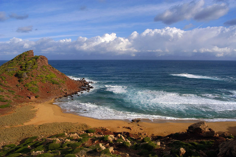 Cala Pilar on the north coast