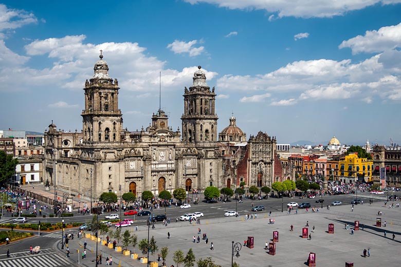 The Metropolitan Cathedral on Zócalo Square