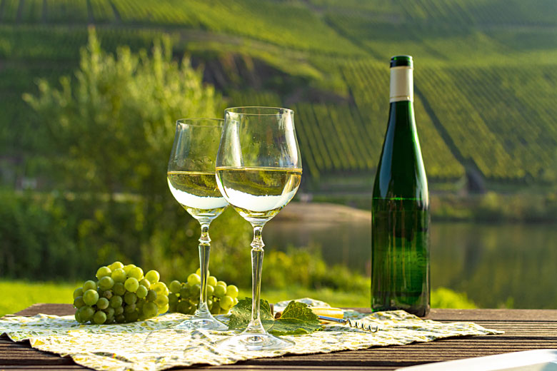 Wine from the Moselle region of Germany © Barmalini - Adobe Stock Image