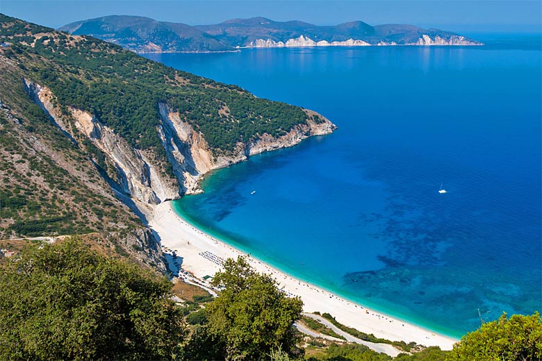 Myrtos Beach, Kefalonia, Greece