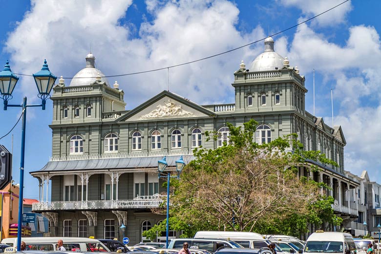 Old colonial architecture in Bridgetown, Barbados