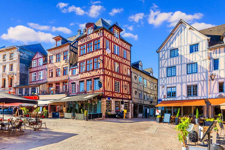 Medieval market square, Rouen