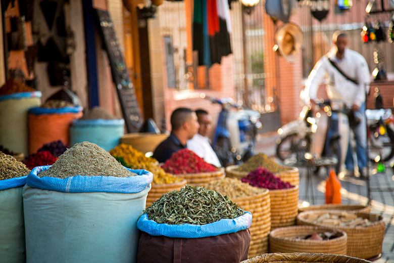 Shop in the old town of Marrakech, Morocco © Kajzr Photography - Fotolia.com
