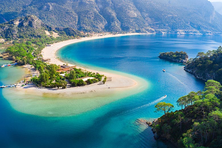 Magnificent Oludeniz Beach near Fethiye, Turkey