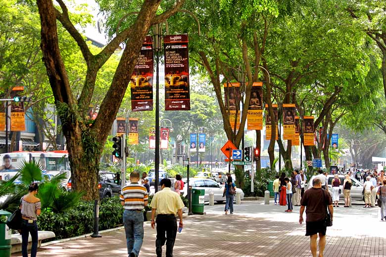 Orchard Road in the heart of Singapore