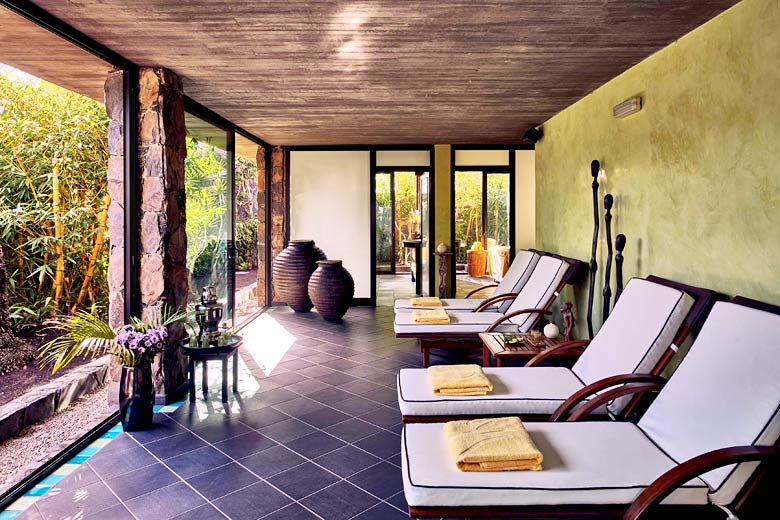Relaxation area at Seaside Palm Beach SPA