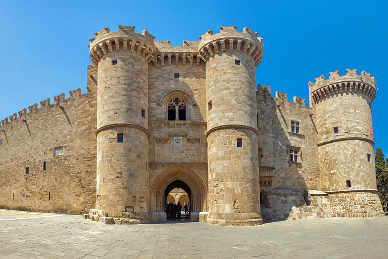 Entrance to the Palace of the Knights of St John