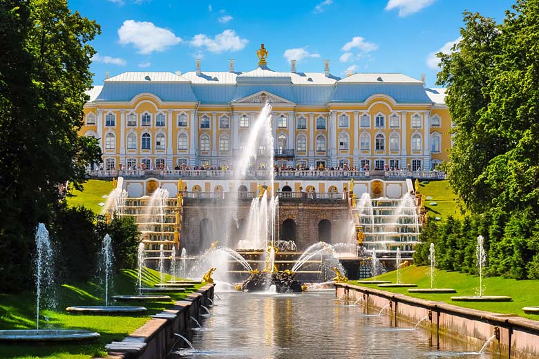 Peterhof Palace in Saint Petersburg, Russia