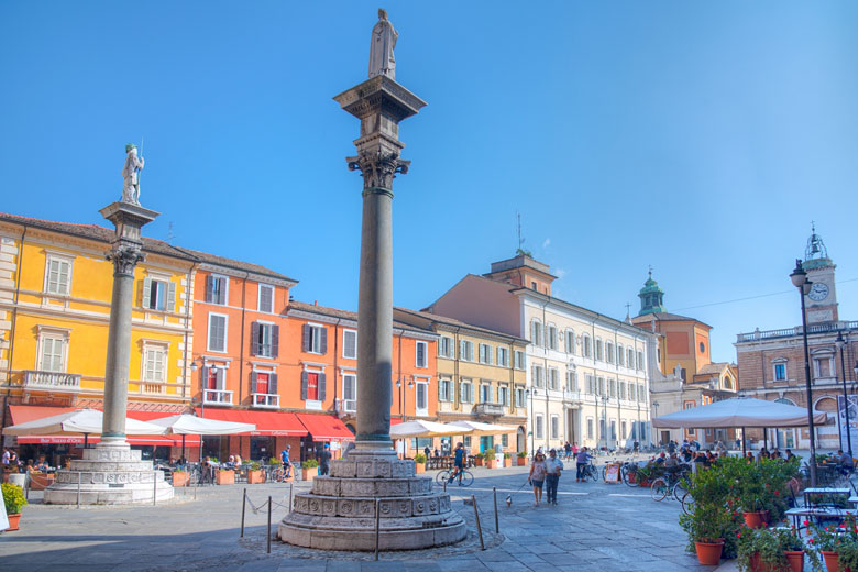 The main square in Ravenna