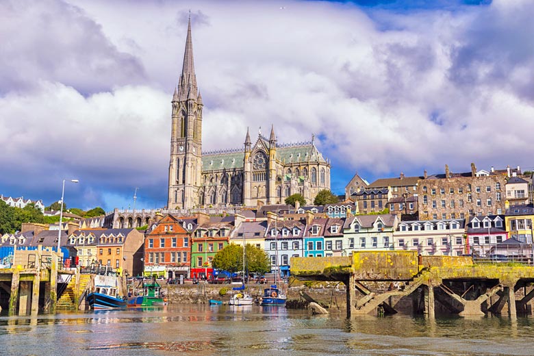 Pretty, colourful Cobh close to Cork