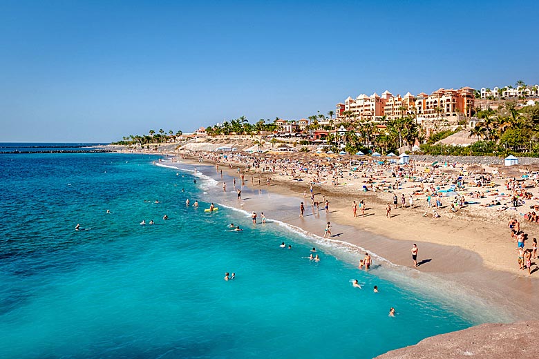 Playa del Duque, Costa Adeje resort, Tenerife © Dorinmarius - Dreamstime.com