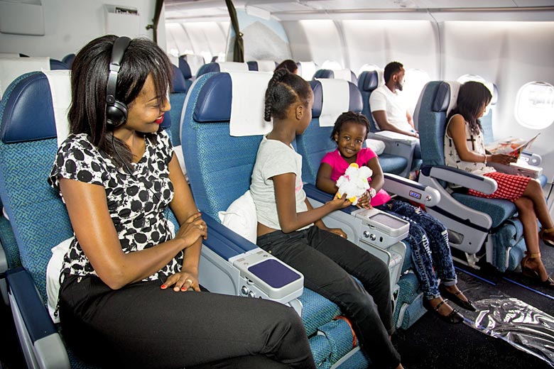 Premium economy on board RwandAir's A330