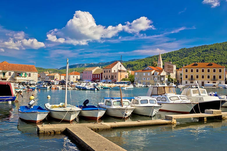 Stari Grad, the welcoming harbour and main port of Hvar Stari Grad, the welcoming harbour and main port of Hvar